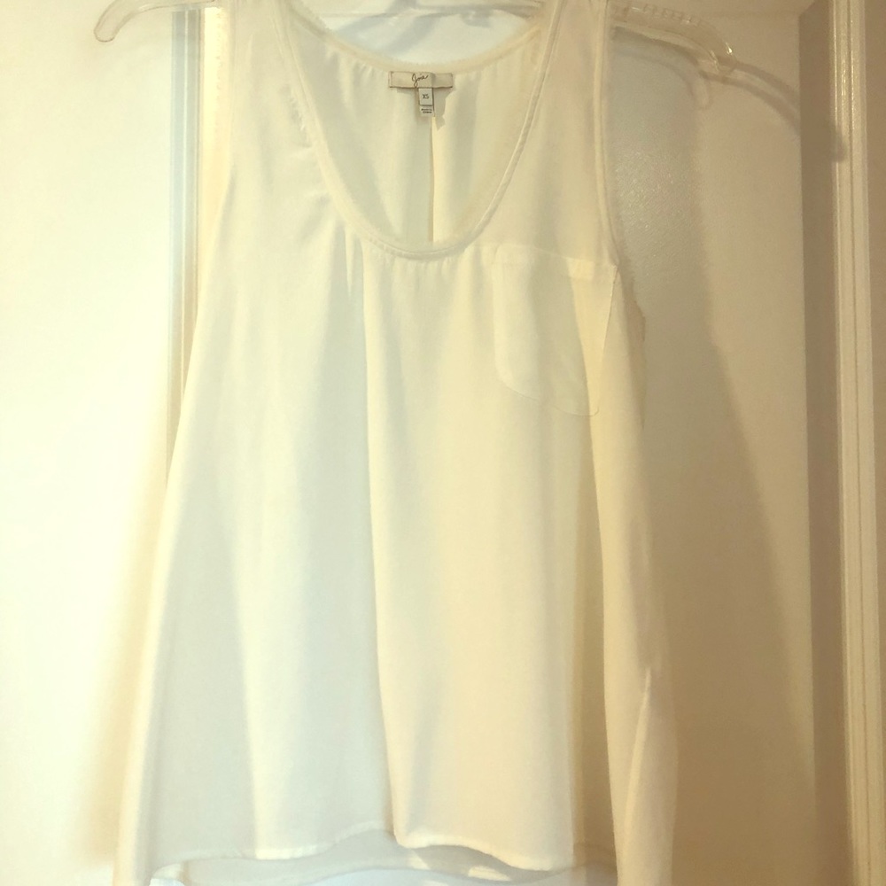 Joie XS white tank top